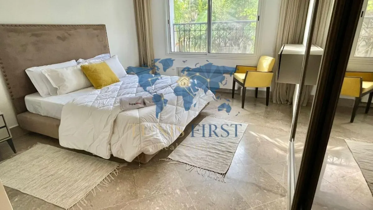 A louer Appartement S+2 avec jardin à La Marsa — Marsa Ennassim