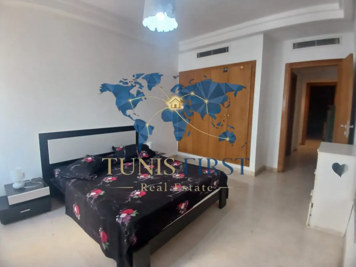 A louer appartement S+3 meublé au coeur de Marsa plage — Marsa Plage