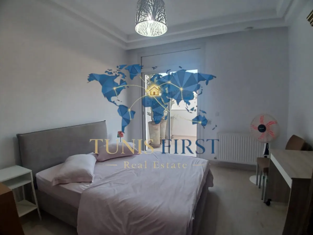 A louer appartement S+3 meublé au coeur de Marsa plage — Marsa Plage