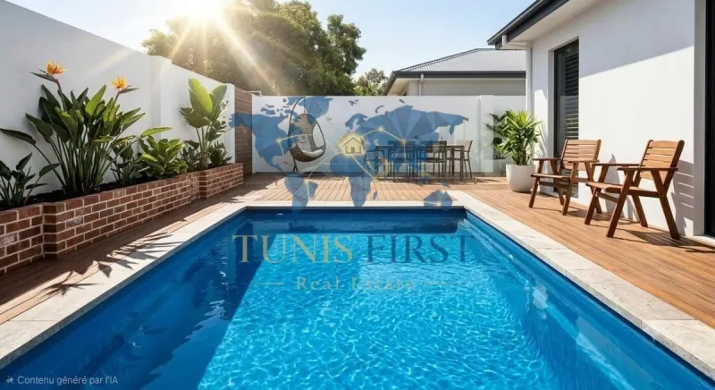 A Louer Triplex de Luxe Meublé pour Courte Durée à Hammamet — Hammamet