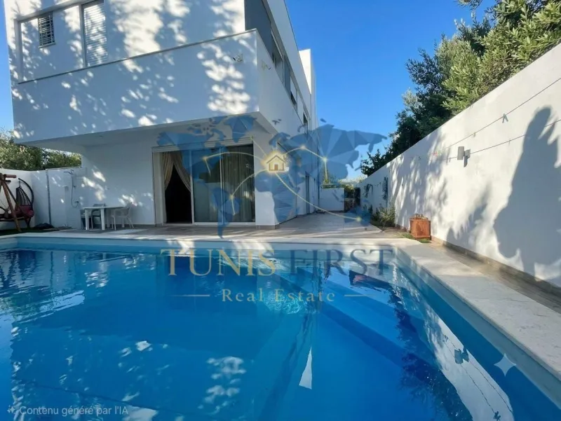 A Louer Triplex de Luxe Meublé pour Courte Durée à Hammamet