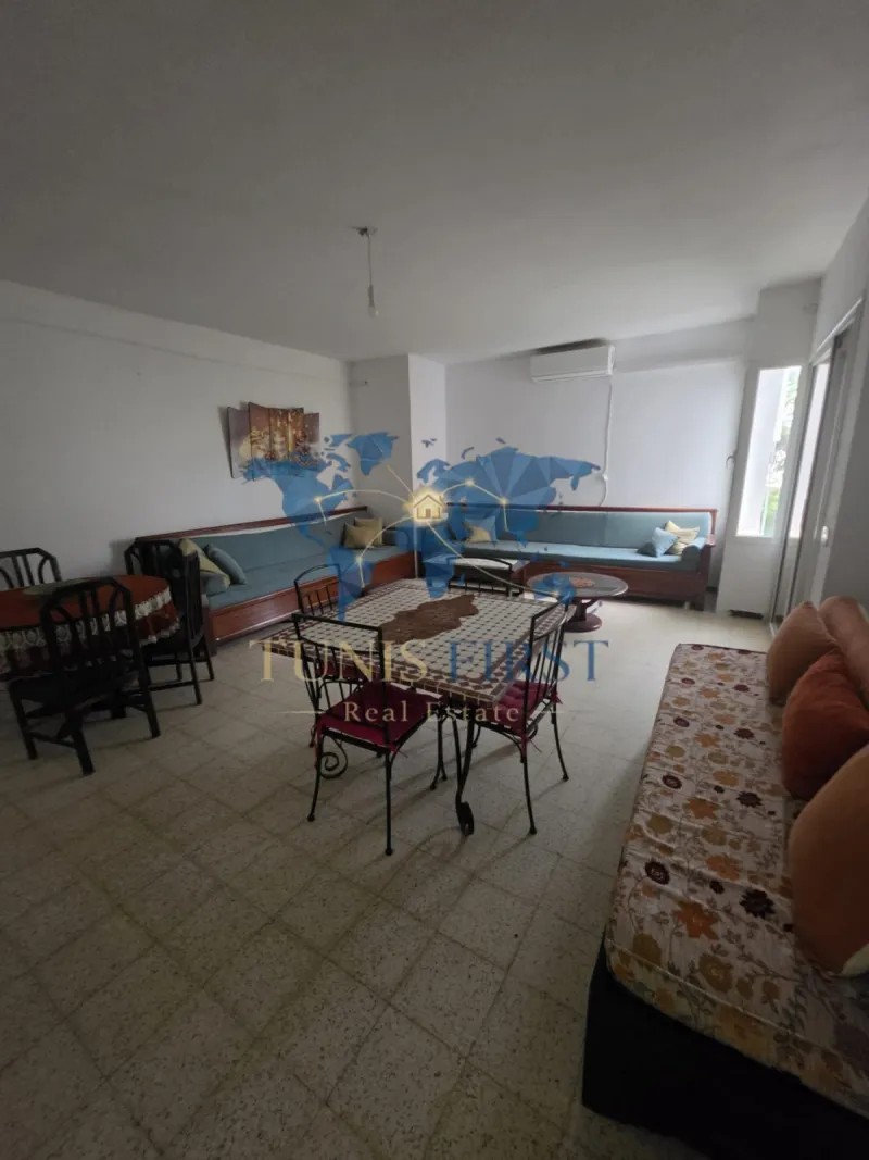 A Louer Appartement S+3 Meublé à La Marsa Plage