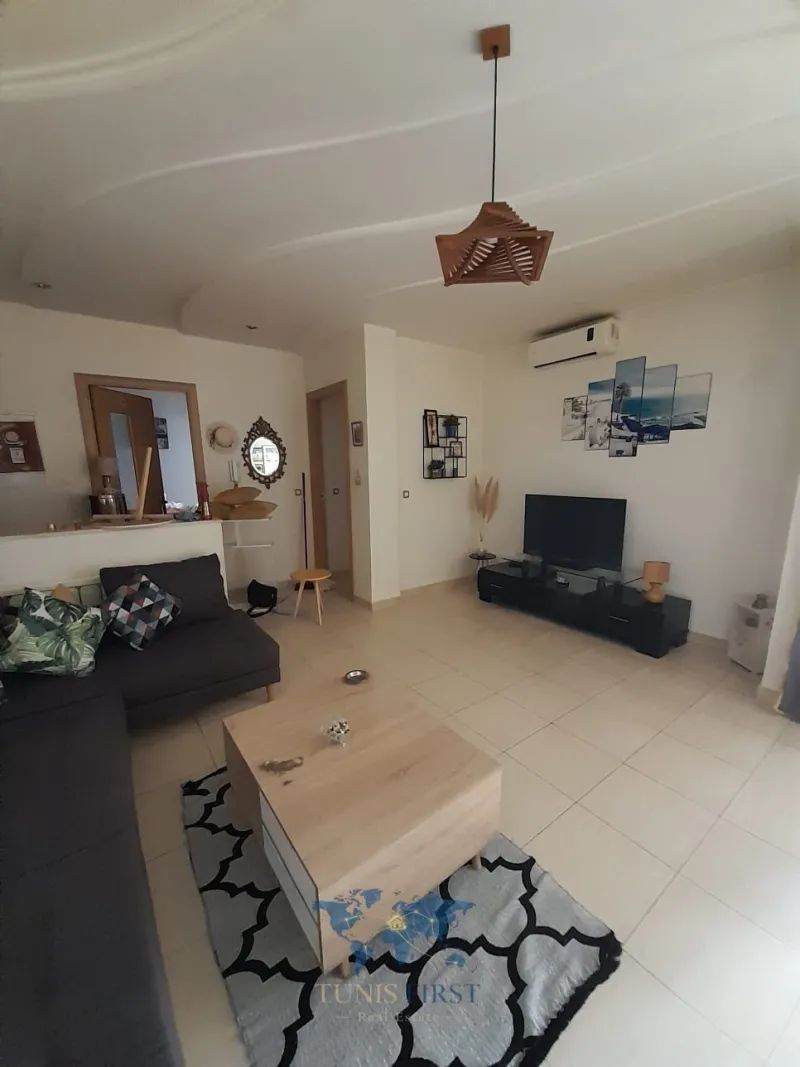 A Louer Appartement S+2 Meublé à EL Manzah 7