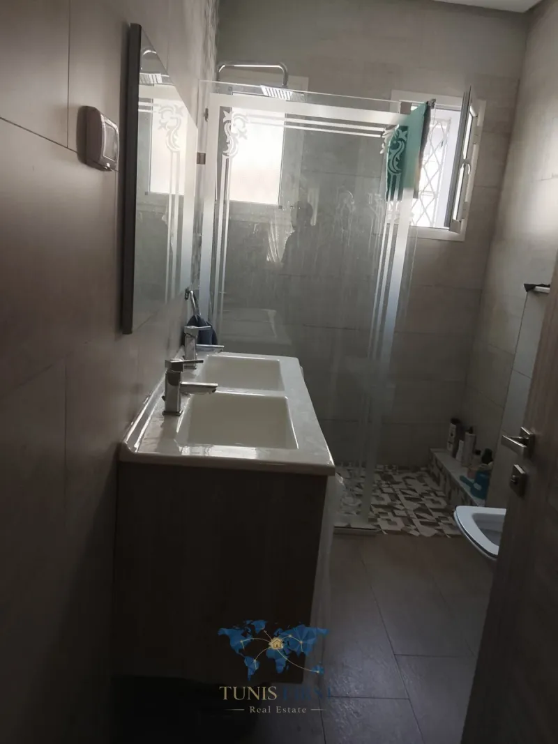 A Louer Appartement S+3 Meublé à EL Manzah 1 — El Menzah 1