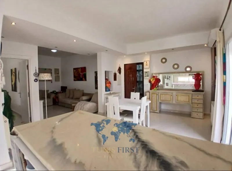 A louer Appartement S+1 Meublé à La Marsa Ennasim — Marsa Ennassim
