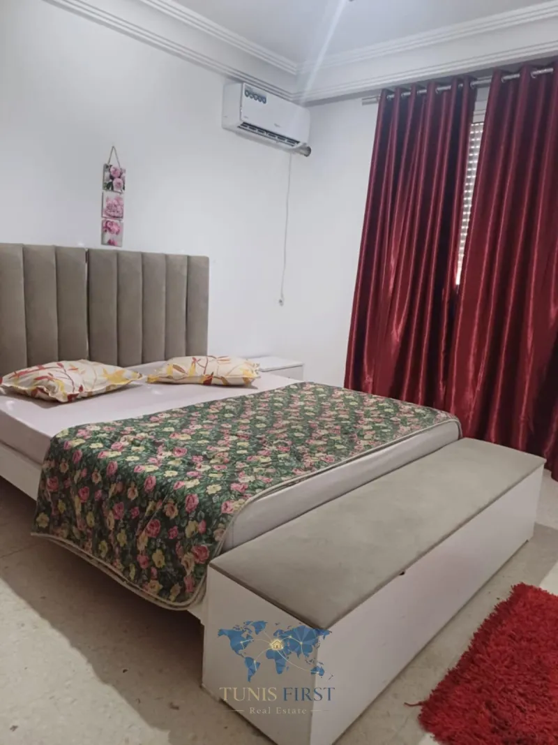 A Louer Appartement S+3 Meublé à Ennasr 2 — Cite Ennasr 2