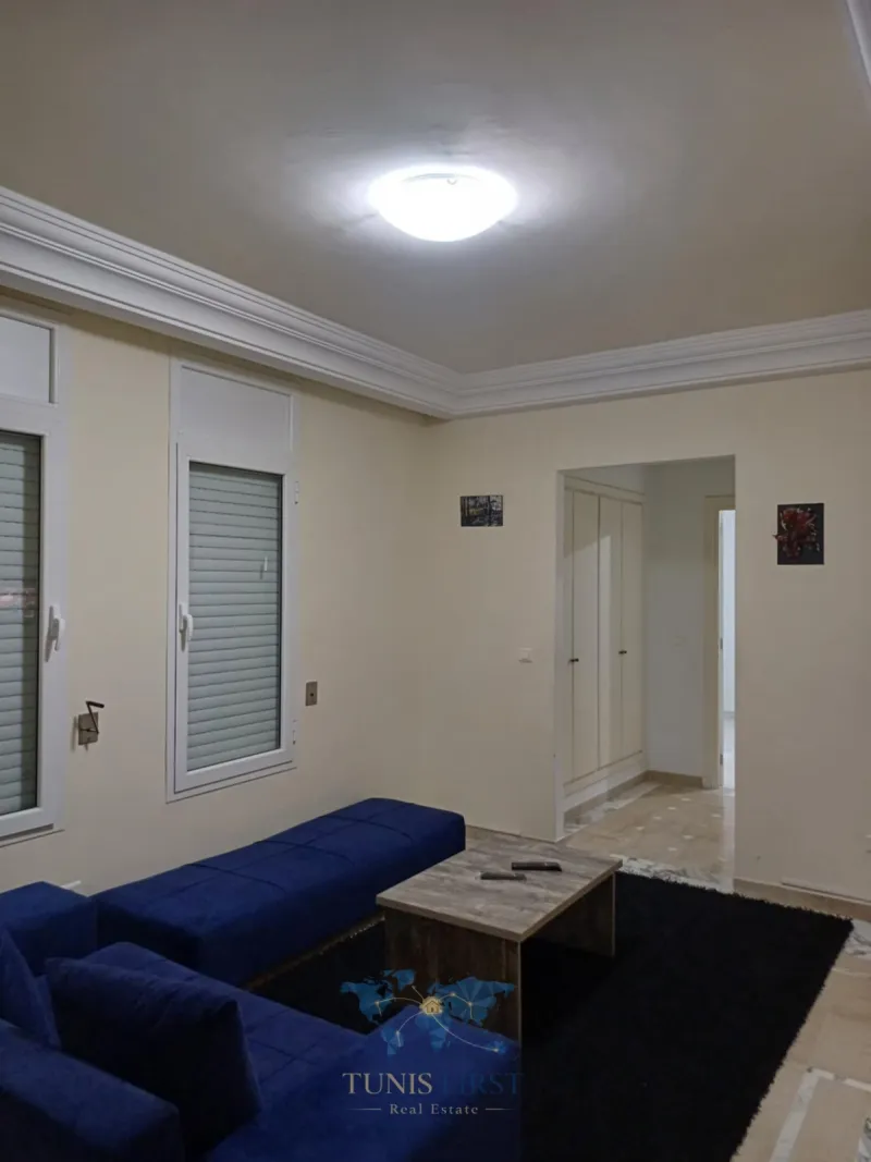A Louer Appartement S+1 Meublé à Ennasr 2 — Cite Ennasr 2