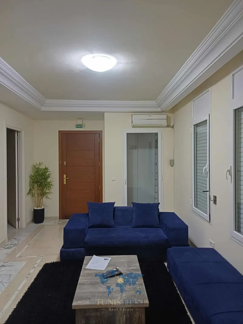 A Louer Appartement S+1 Meublé à Ennasr 2
