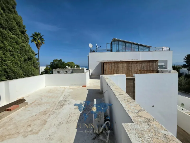 A Louer Duplex S+3 à La Marsa Sidi Abd Laziz — Sidi abdelaziz