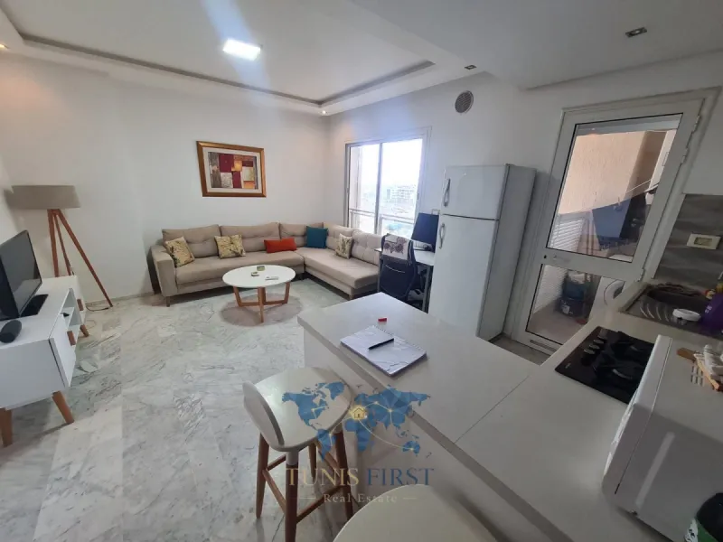 A louer Appartement S+1 Meublé aux Jardins de Carthage