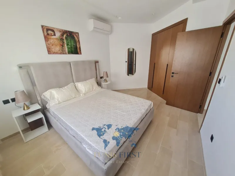 A louer Appartement S+1 Meublé aux  Jardins de Carthage — La Marsa