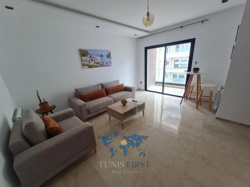 A louer Appartement S+1 Meublé aux Jardins de Carthage