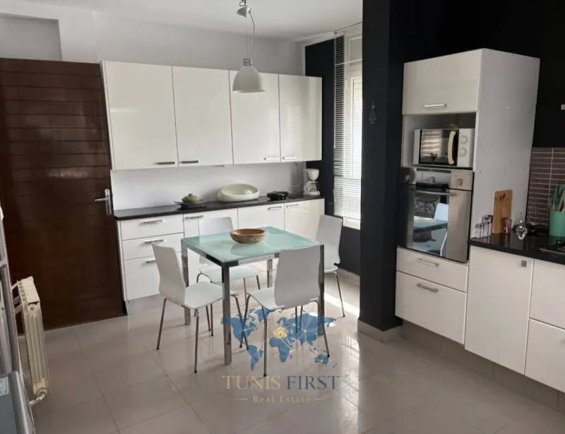 A Louer Appartement en Duplex Meublé à Ain Zaghouan Nord — Ain Zaghouan Nord