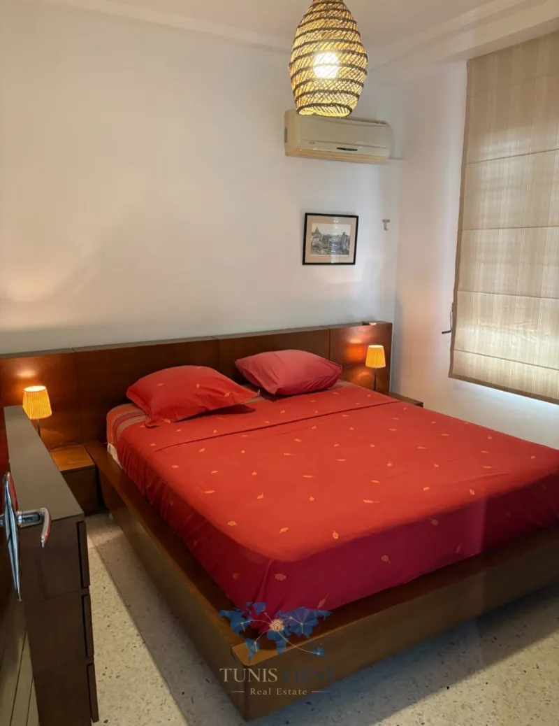 A Louer Appartement en Duplex Meublé à Ain Zaghouan Nord — Ain Zaghouan Nord