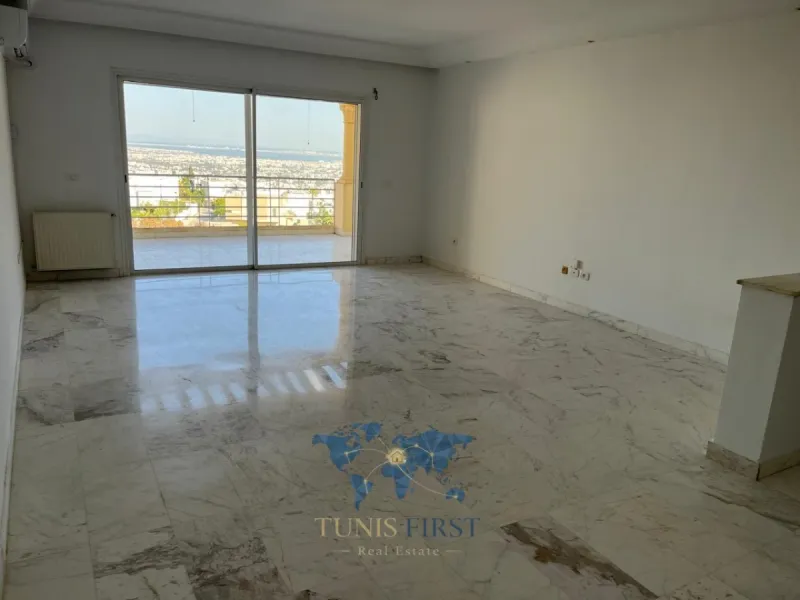 A Louer Appartement S+3 Vide à Jardin EL Menzah — El Menzah 1