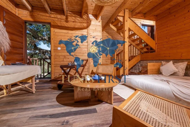 CHALETS A L'EAU THERMALE — Beni Mtir