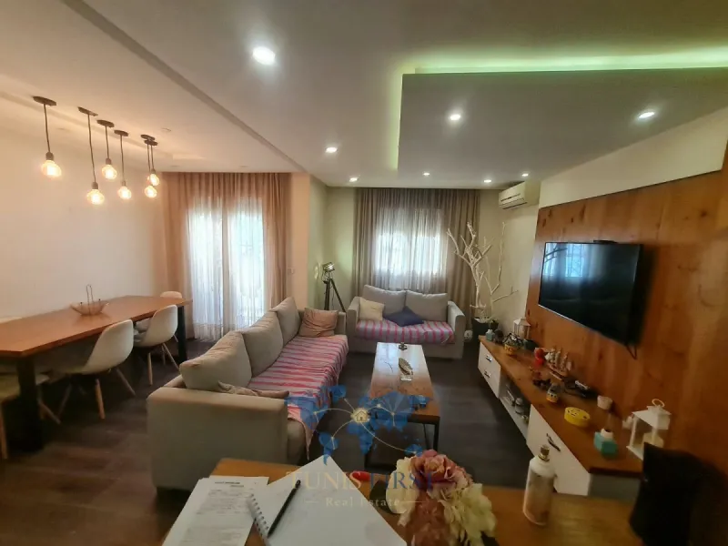 A Louer Appartement S+2 Meublé à EL Manzah 7 — El Menzah 7