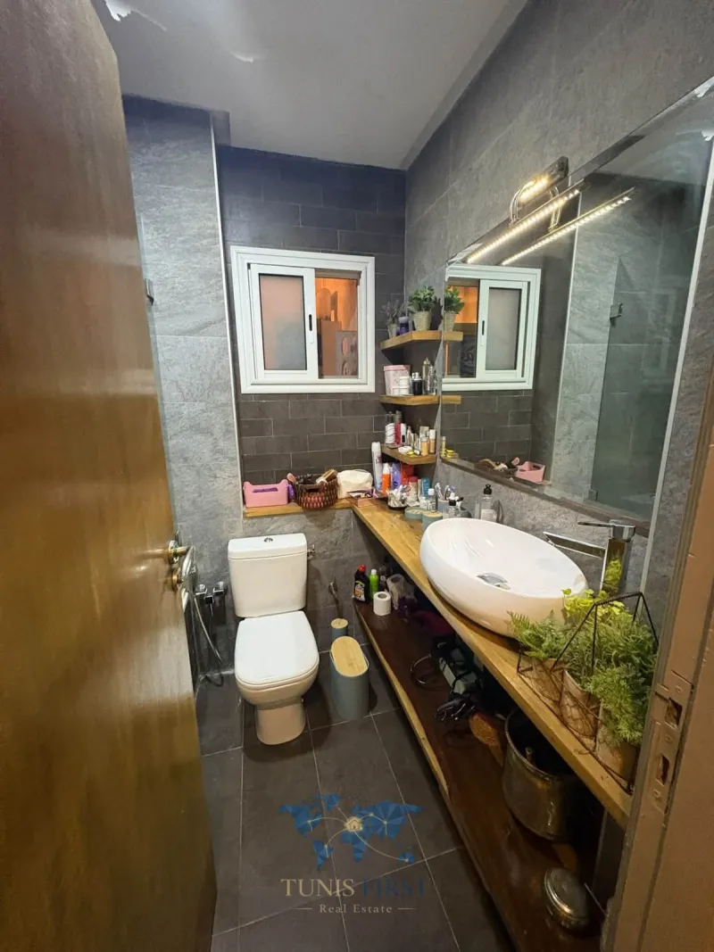 A Louer Appartement S+2 Meublé à EL Manzah 7 — El Menzah 7