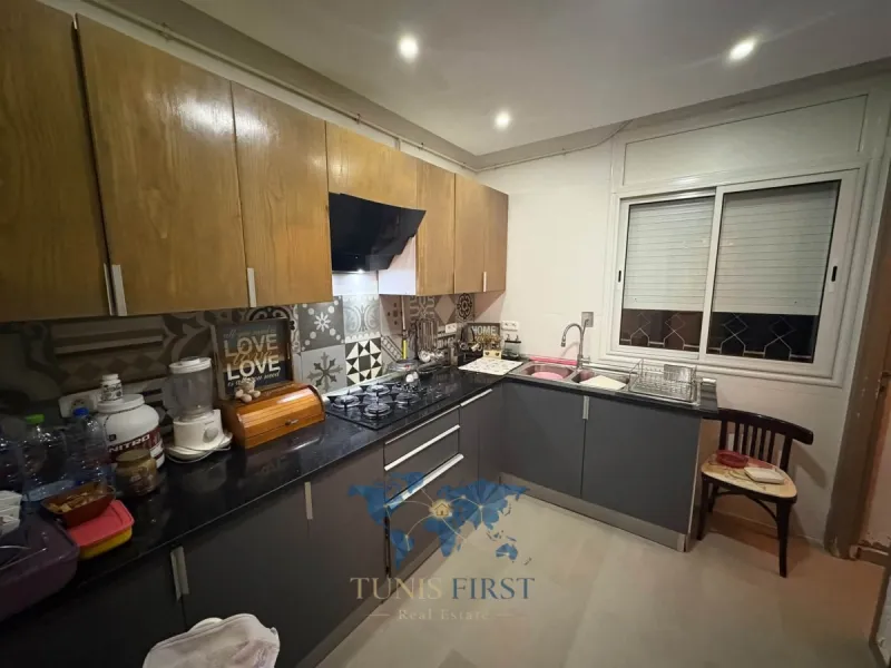 A Louer Appartement S+2 Meublé à EL Manzah 7 — El Menzah 7