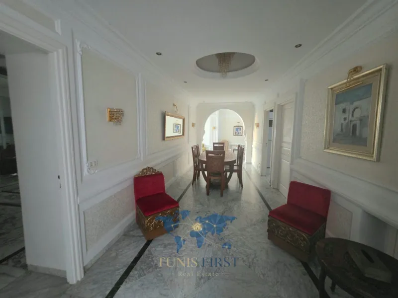 A Louer Appartement S+3 Meublé Style El Bey à Sidi Bou Saïd — Carthage