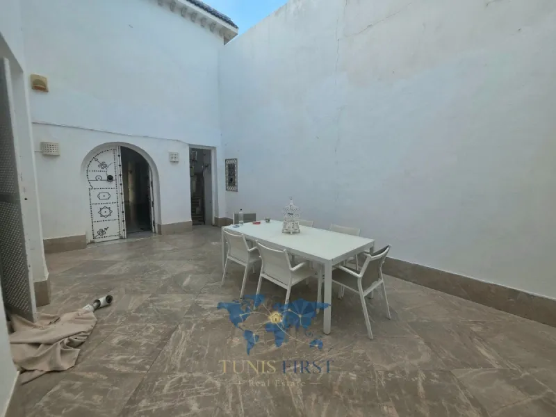 A Louer Appartement S+3 Meublé Style El Bey à Sidi Bou Saïd — Carthage