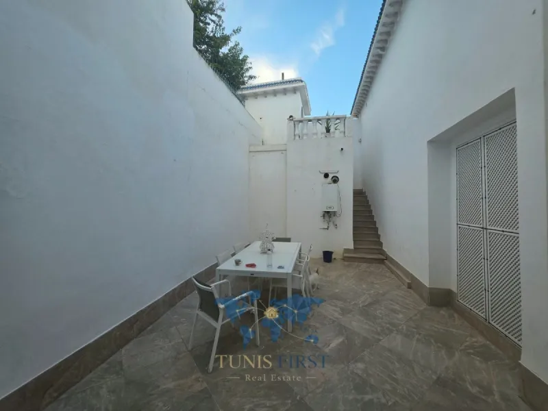 A Louer Appartement S+3 Meublé Style El Bey à Sidi Bou Saïd — Carthage