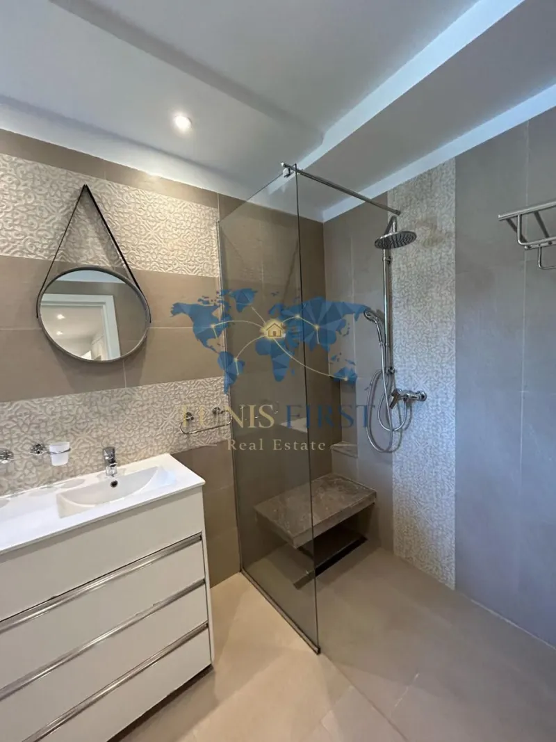 A louer un duplex S+2 meublé avec jardin à Carthage — Carthage
