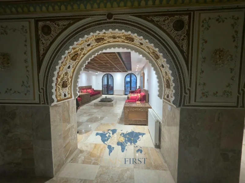 A Louer Château de maître Style El Beyet à Sidi Bou Saïd — Carthage