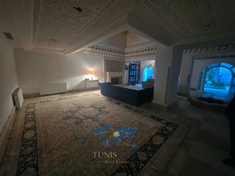 A Louer Château de maître Style El Beyet à Sidi Bou Saïd — Carthage