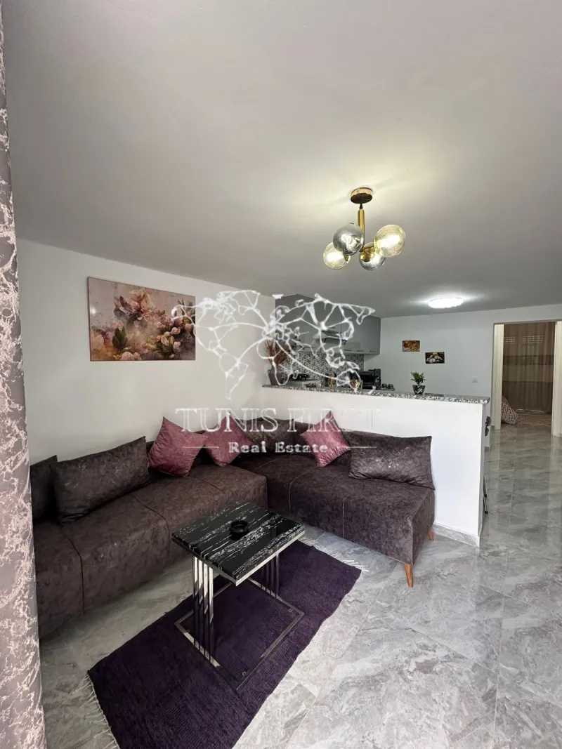 A louer Appartement meublé S+1 à La Marsa