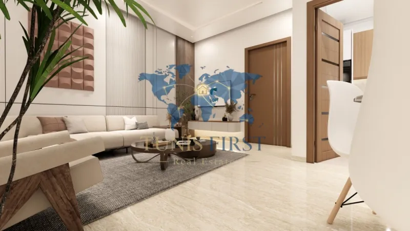 A vendre appartement S+1 à La Soukra — La Soukra
