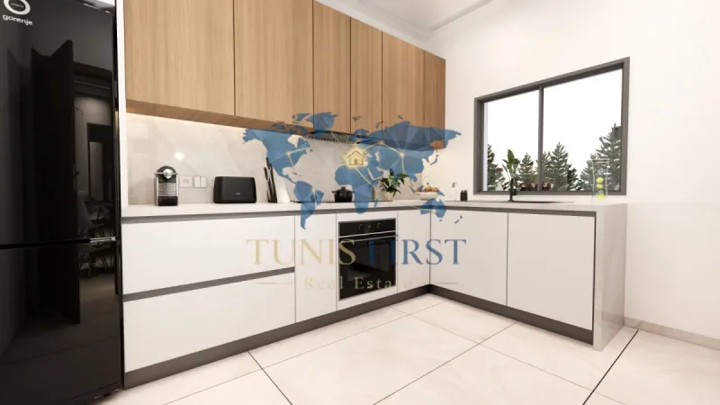 A vendre appartement S+1 à La Soukra — La Soukra