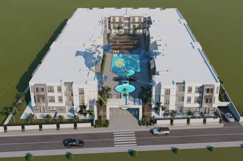 A vendre appartement S+1 avec jardin à La Soukra — La Soukra