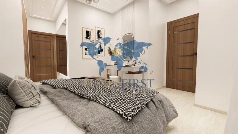 A vendre appartement S+1 de 50.67m² avec jardin et terrasse — Cite De L'Aeroport
