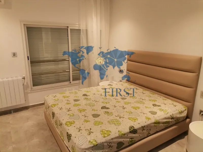 A louer appartement S+2 meublé à Gammarth  avec vue panoramique sur mer — Tunisie