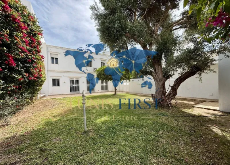 A louer Villa S+4 à Marsa Ville — Marsa ville
