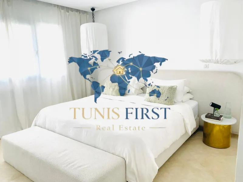 A louer un Duplex S+3 avec terrasse à la Marsa — Marsa ville