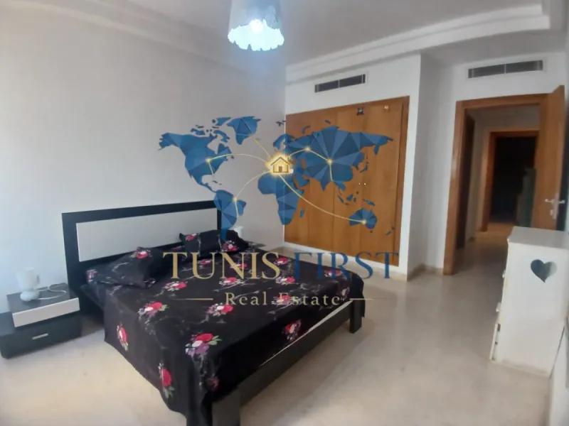 A louer appartement S+3 meublé au coeur de Marsa plage — Marsa plage