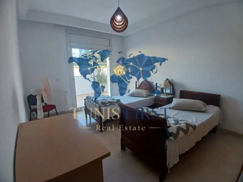 A louer appartement S+3 meublé au coeur de Marsa plage — Marsa plage