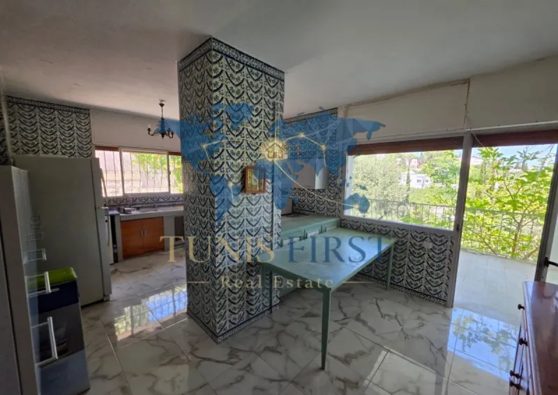 A vendre une villa style arabesque avec vue panoramique sur mer à Carthage — Carthage