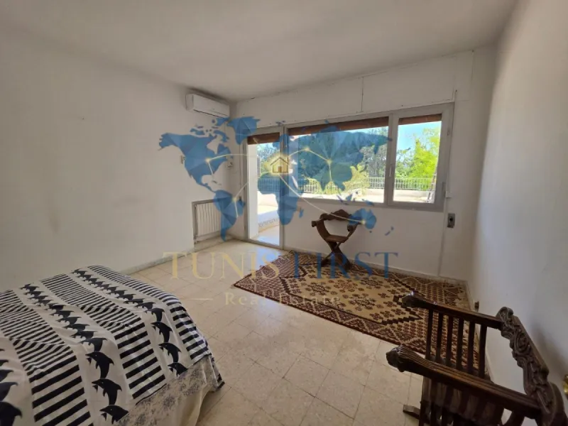 A vendre une villa style arabesque avec vue panoramique sur mer à Carthage — Carthage