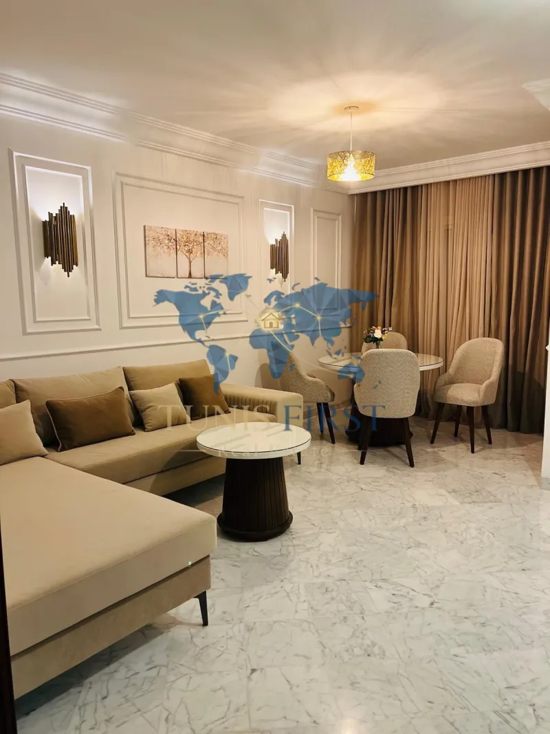 A Louer Appartement S3 Meublé à La Marsa — Cite Bhar Lazreg