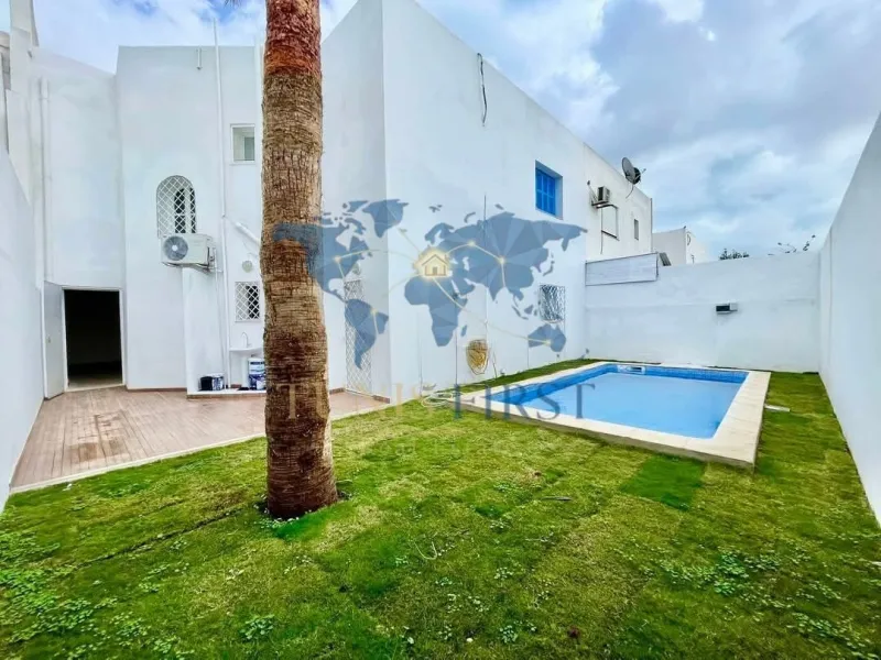 A louer Duplex avec piscine à Cité El Khalil
