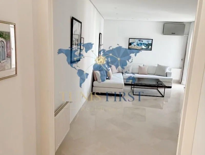 A Louer appartement S+2 Meublé à Gammarth — Gammarth