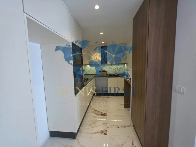 A Louer Appartement S+1 Vide à Jardin de Carthage — La Marsa
