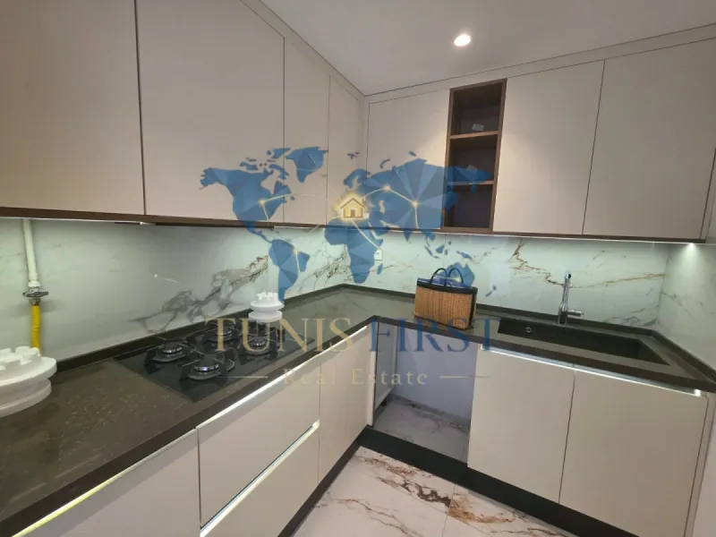 A Louer Appartement S+1 Vide à Jardin de Carthage — La Marsa