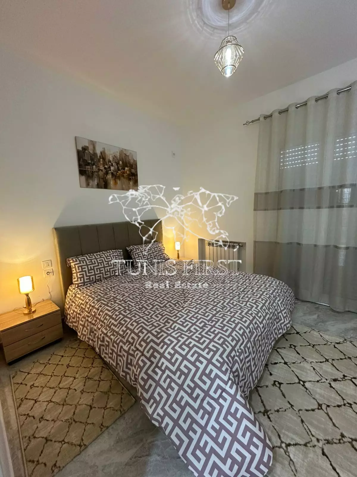 A louer Appartement meublé S+1 à La Marsa